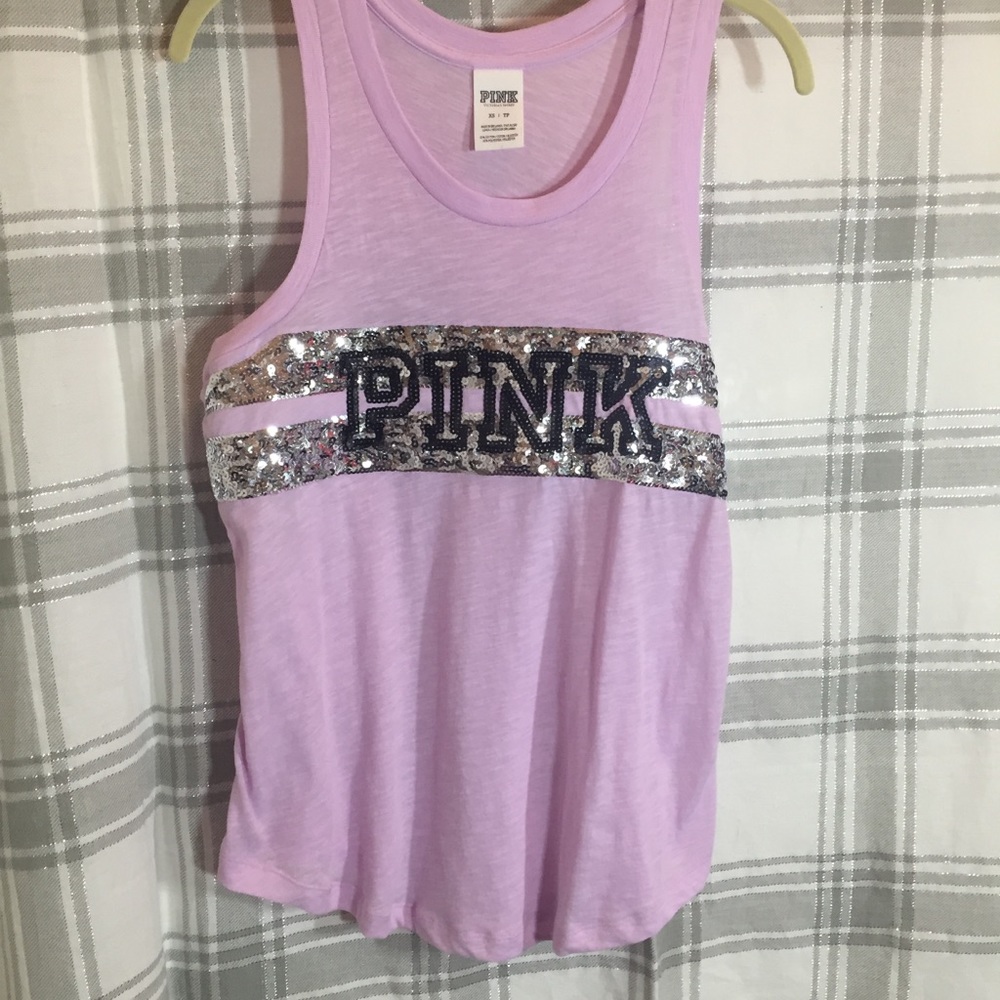 Pink tank top